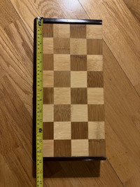 folding chess board (15”)