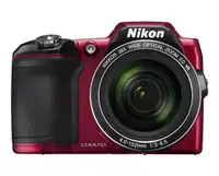 Nikon Coolpix L840, burgundy, 38X zoom, new