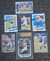 Justin Herbert football cards 