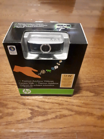 HP Premium Autofocus Webcam 12 MP Windows Vista KQ245AA #B1H, View more