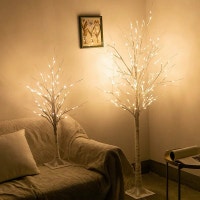 6 ft Artificial Birch Tree Light with Pre-Lit LED  Markham / York Region Toronto (GTA) Preview