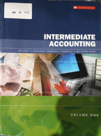 Intermediate Accounting 7E