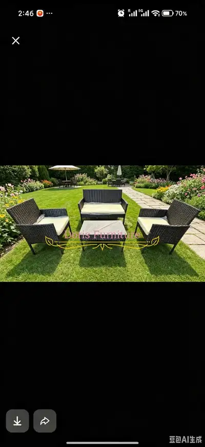 First come first serve Outdoor Patio Set $199, View more