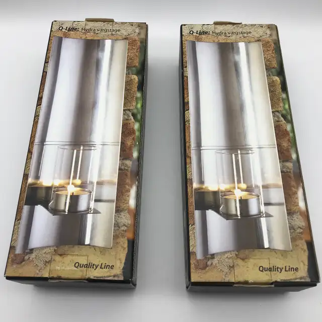 New in Boxes Pair of Danish Design Marinus Candle Sconces in Home Décor & Accents in Ottawa - Image 2