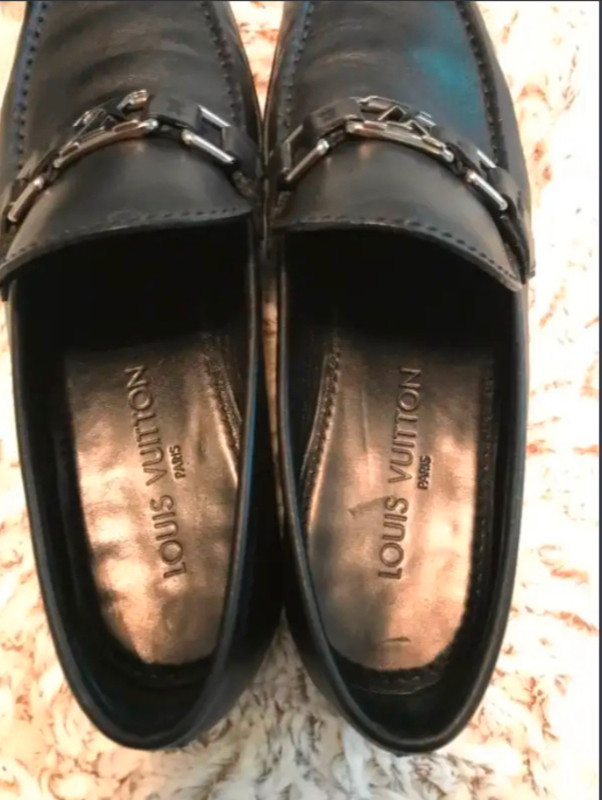 Louis Vuitton Black Dress Shoes in Men's Shoes in St. Albert - Image 4