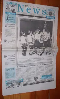 original 1996 Port Colborne News newspaper - complete, like new!