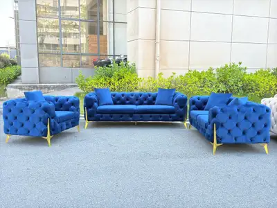 Brand new Chesterfield sofa set, View more