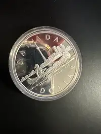 $1 Dollar, Canada 1984.  Composition 0.500 silver