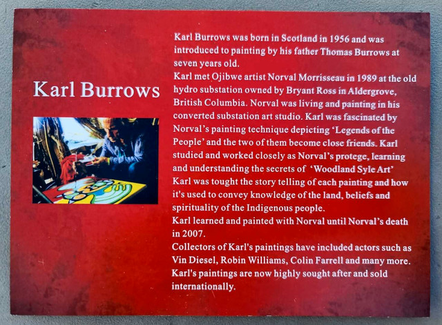 Large Karl Burrows original painting in Arts & Collectibles in Oshawa / Durham Region - Image 4