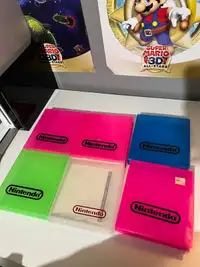 Original Nintendo hard plastic game cases 