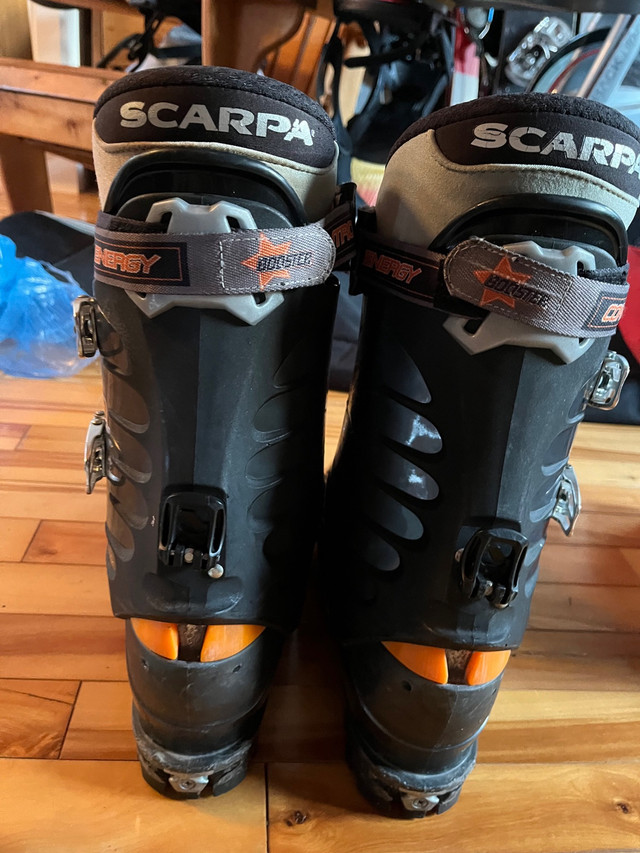 Men’s Scarpa skookum alpine touring boots in Ski in Bridgewater - Image 3