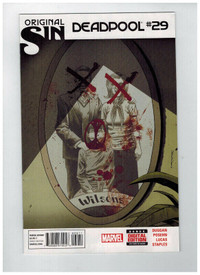 Deadpool #29 Original Sin, Marvel Comic Book, 2014 DUGGAN /LUCAS