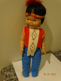 Indian/Inuit  dolls , a  LIST , original  60s/70s rare,
