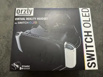 NINTENDO SWITCH! Orzly Virtual Reality Headset -OLED, View more