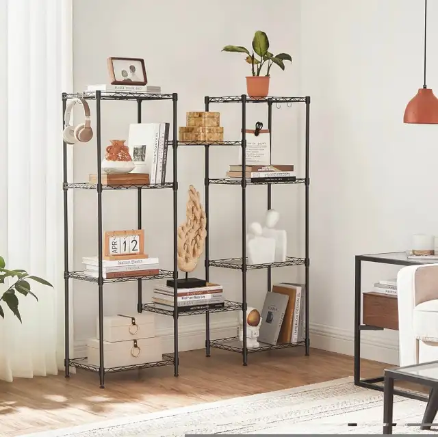 SONGMICS 5-Tier Adjustable Steel Storage Shelf in Bookcases & Shelving Units in Oshawa / Durham Region - Image 7
