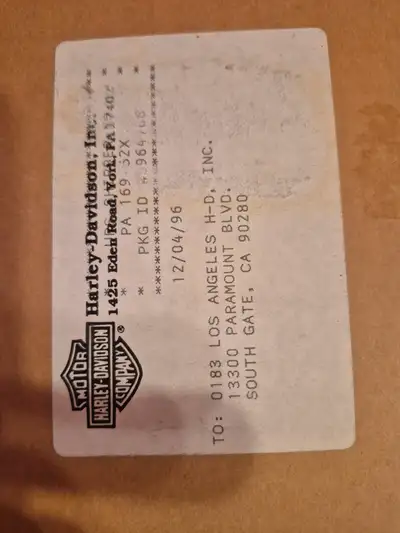 Brand new in box OEM Sportster gas tank. No need for it. Please contact Daryl. 7802974295 by call or...