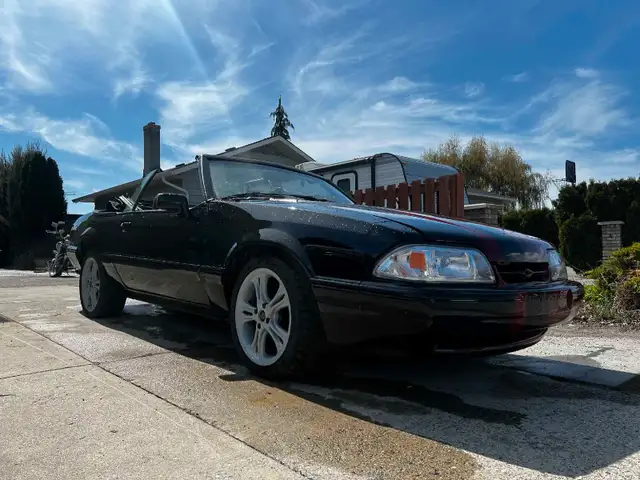 1989 Mustang LX Rag Top 5.0L Foxbody *Low Mileage* in Classic Cars in Kelowna - Image 5