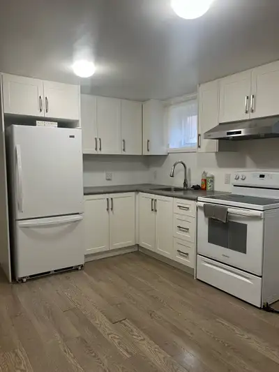 2 bedroom, 1 bathroom entire basement unit for rent, 900 sqft. Close to TTC Sheppard West subway sta...