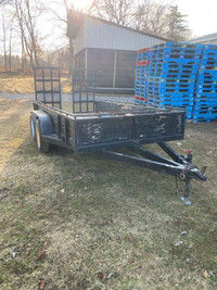 Trailer with ramps
