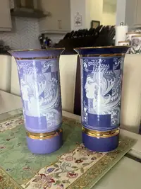Hollóháza Hand Made Porcelain Vases!