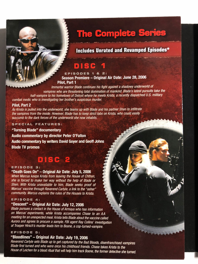 Movies. Blade the series in CDs, DVDs & Blu-ray in Annapolis Valley - Image 3