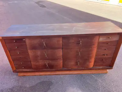 Free delivery solid wood Vintage Wooden Dresser, View more