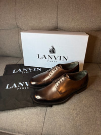 Lanvin Calfskin Leather Dress Shoes