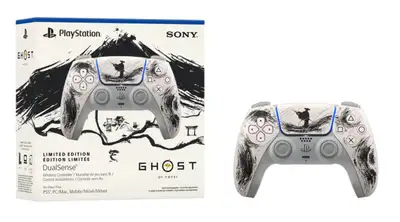 DualSense Wireless Controller - Ghost of Yōtei Black Limited Edi, View more