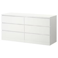 Bureau de femme 6 tiroirs / Women Dresser 6 drawers