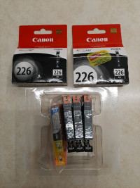 BRAND NEW Factory-Sealed Canon Ink Cartridges - Black #226