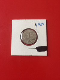 1951 Canada 5 cents