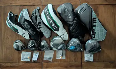 NEW Golf Driver and Fairway Heads (Elyte, DS Adapt, OPTM, G440), View more