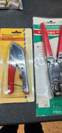 Coaxial Cable Crimping Tools and Supplies
