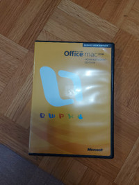 Office 2008 Install Disk (Open to trades and offers)