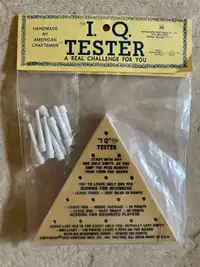 Vintage IQ Tester