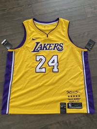 Kobe Bryant Retirement Nike Limited Edition Lakers Jersey #24