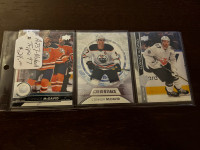 Connor McDavid Edmonton Oilers Cards Triple 97 Showcase 305