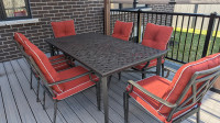 Canvass Coventry Hills outdoor dining set for 6