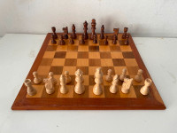 CHESS, CHESS SET, CHESS GAME, CHECKERS, CHESS BOARD, WOODEN,