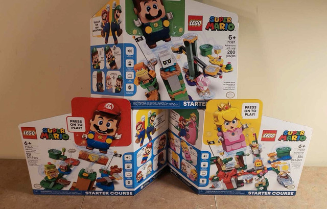 Lego 71360 - 71387 - 71408 - Starter kit Mario Bros dans Jouets et jeux  à Laval/Rive Nord