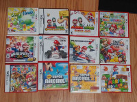 Nintendo DS and 3DS Games. Various Mario Titles - Check List