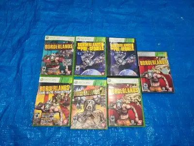 Borderlands games available for xbox 360! many in stock ! !, View more