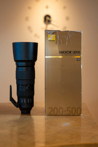 Nikon AF-S Nikkor 200-500 f/5.6E ED VR