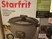 Brand new unopened starfrit rice cooker !