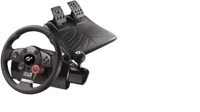 Selling my Logitech Driving Force GT steering wheel in mint condition for PS3 but is pc, ps4, ps5 wi...