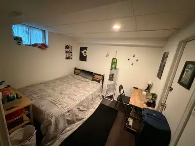 One room available for couple and 800 for single in a big basement room including everything and fur...