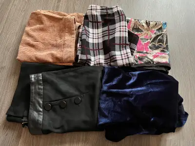 4 Skirts and a dress size S/M, View more