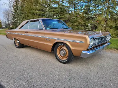 1966 Plymouth Belvedere II, FACTORY big block / 4 spd car....one of only 1,843 made. (Even less cons...