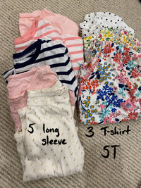 Toddler clothing - 5T