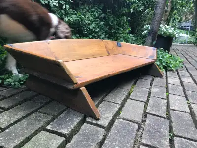 ANTIQUE SOLID CANADIAN PINE SLEIGH, View more